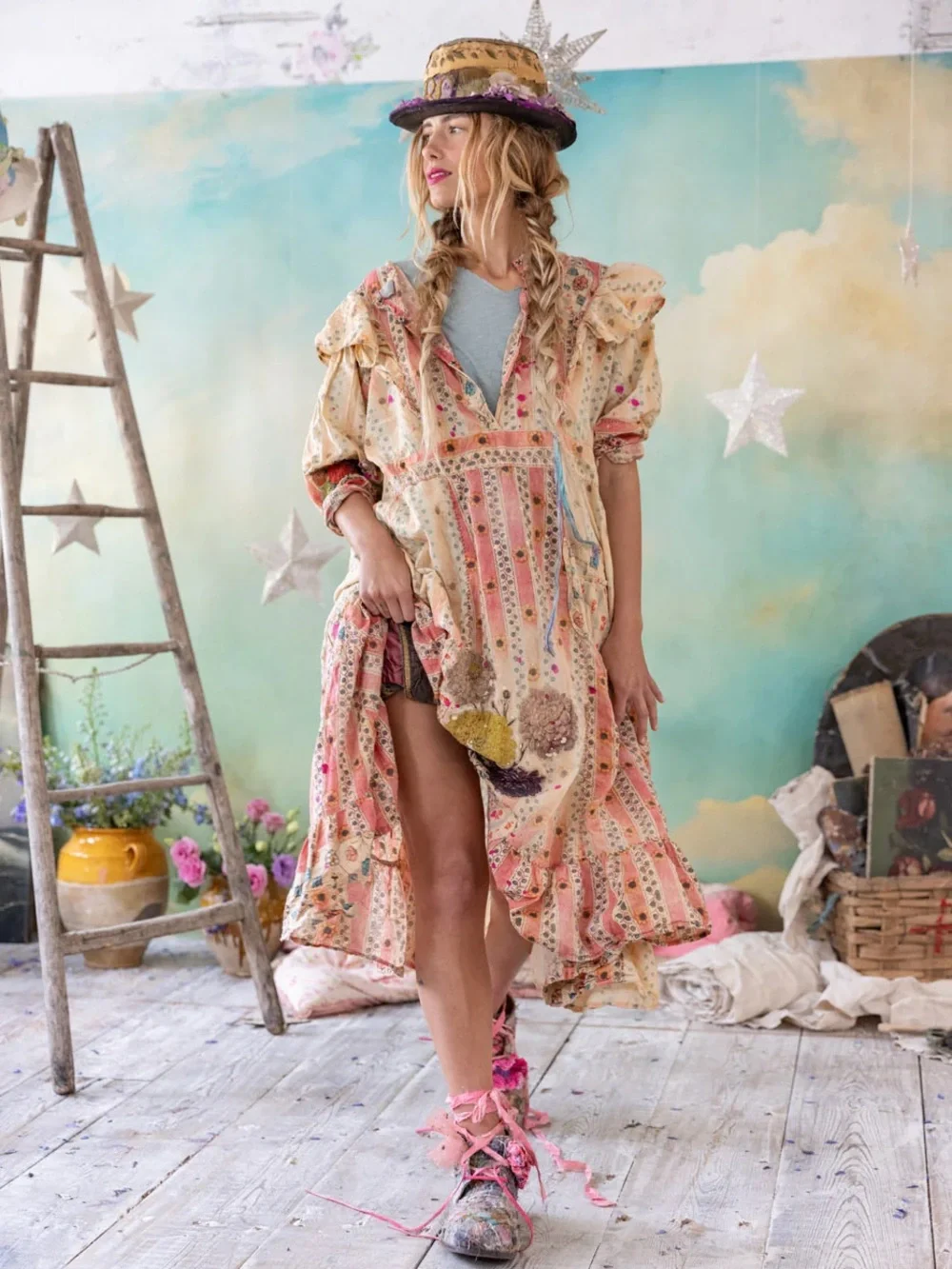 magnolia pearl dresses Amadeus Ruffle Gown